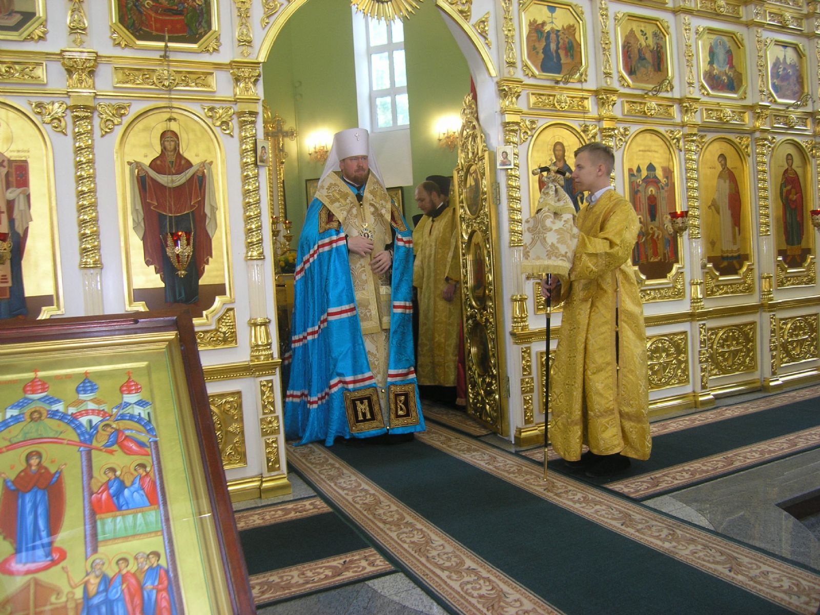 В столице Дальнего Востока встретили ковчег с десницей святого апостола Андрея Первозванного