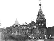 Вид на Архиерейское подворье и Свято-Евсевиевскую церковь с колокольней