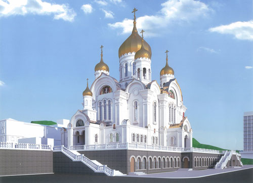 Праздник в Преображенском соборе