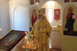 Митрополит Вениамин отслужил первую литургию во временном храме строящегося Спасо-Преображенского собора