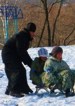 Волонтеры организовали для детей с ограниченными возможностями зимние игры