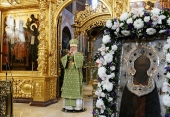 В день преставления преподобного Сергия Радонежского Предстоятель Русской Православной Церкви возглавил торжества в Троице-Сергиевой лавре