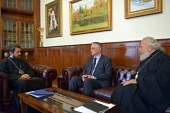 Митрополит Волоколамский Иларион встретился с членом Парламента Ирака