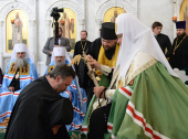 Состоялось наречение архимандрита Всеволода (Понича) во епископа Славгородского и Каменского, архимандрита Владимира (Маштанова) во епископа Шадринского и Далматовского и архимандрита Николая (Кривенко) во епископа Северобайкальского и Сосново-Озёрского