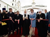 Святейший Патриарх Кирилл возглавил освящение Духовно-образовательного центра Белорусского экзархата