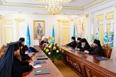 Состоялось очередное заседание Синода Митрополичьего округа Русской Православной Церкви в Республике Казахстан