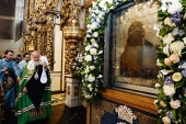 В праздник Донской иконы Божией Матери Святейший Патриарх Кирилл совершил Литургию в Донском монастыре и возглавил хиротонию архимандрита Владимира (Новикова) во епископа Клинцовского и Трубчевского
