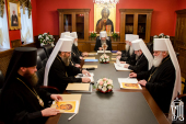 Блаженнейший митрополит Онуфрий возглавил заседание Священного Синода Украинской Православной Церкви