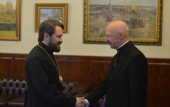 Митрополит Волоколамский Иларион встретился с председателем Католической епископской конференции Италии