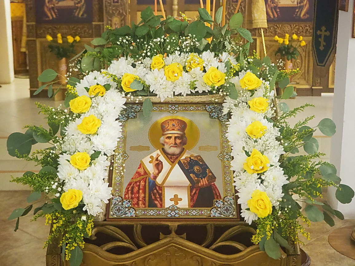 В день памяти святителя Николая, архиепископа Мир Ликийских епископ Находкинский и Преображенский Николай совершил Божественную литургию в храме в честь святителя Николая Чудотворца ЗАТО г. Большой Камень.