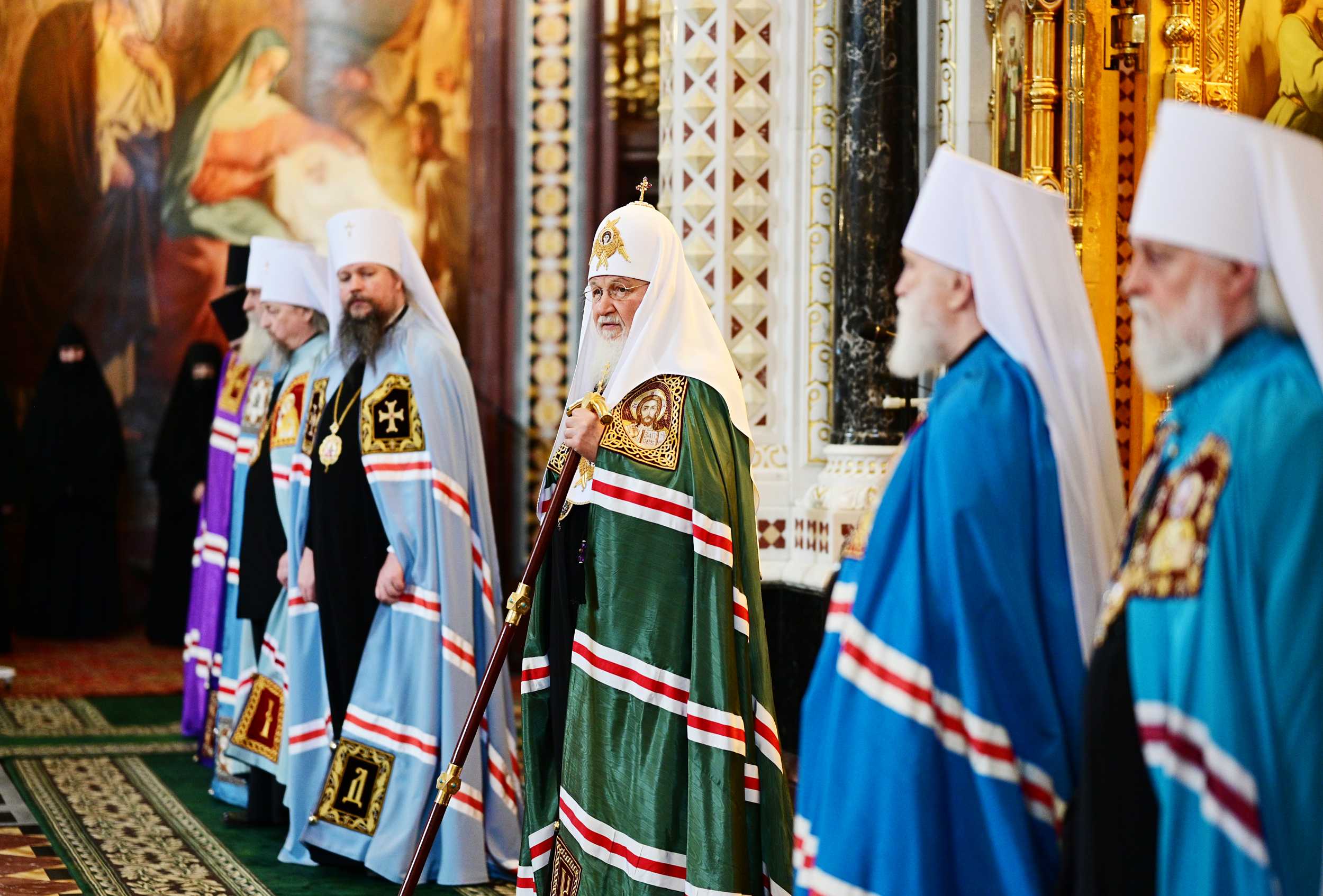 Слово Святейшего Патриарха Кирилла в Неделю 2-ю Великого поста после Литургии в Храме Христа Спасителя.