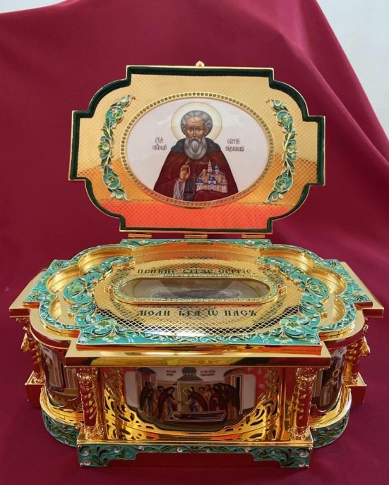 Ковчег с частицей святых мощей преподобного Сергия Радонежского будет принесен во Владивосток из Троице-Сергиевой Лавры