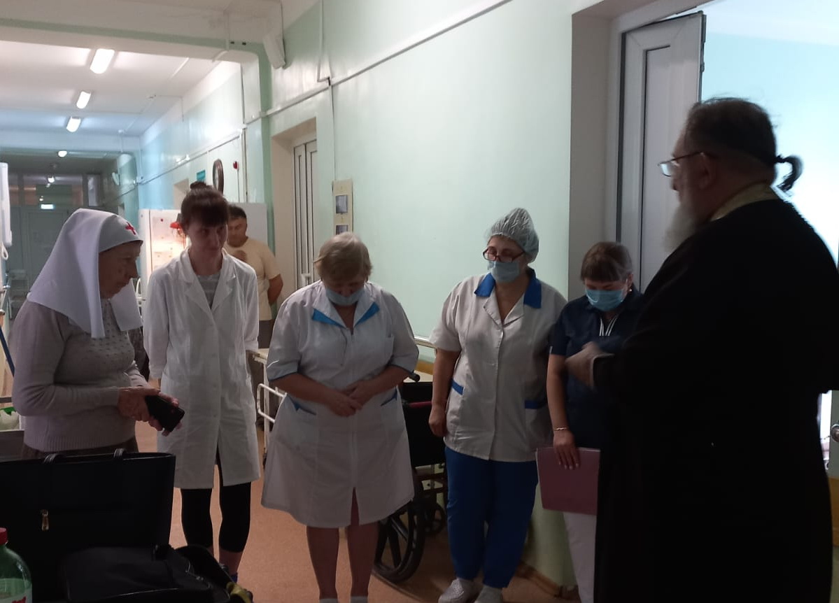В Находке освятили отделение городской больницы.