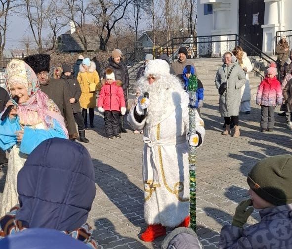 Рождественские гуляния в храме святителя Николая