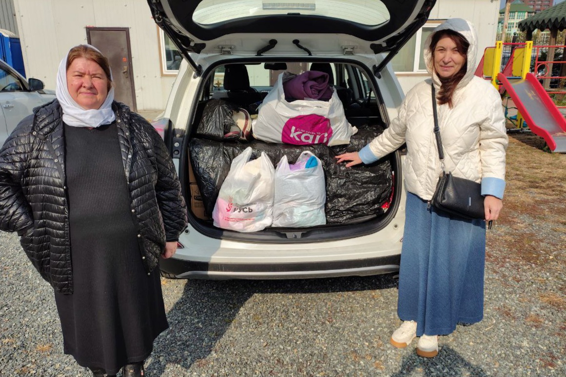 Дорогой милосердия: Владивостокская епархия передала Арсеньевской гуманитарную помощь