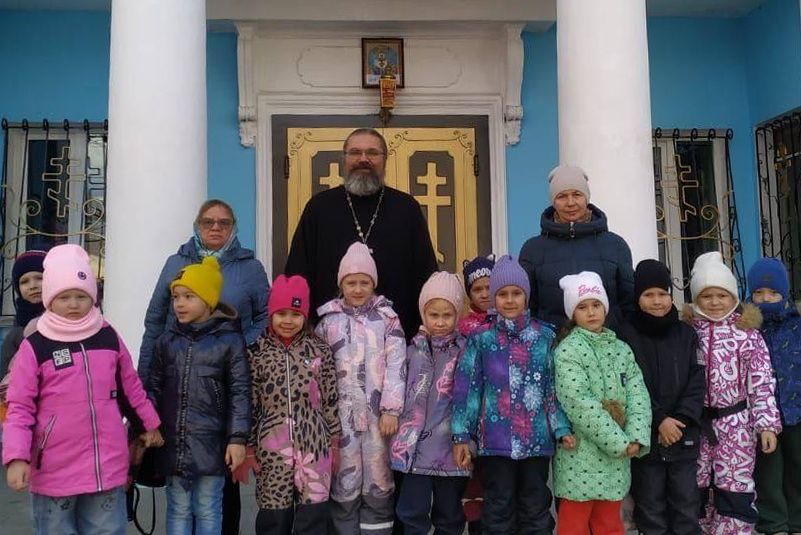 В Порт-Артурском храме прошла экскурсия для дошкольников