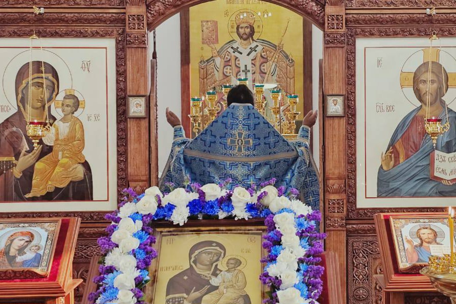 В храме поселка Кипарисово прошли престольные торжества