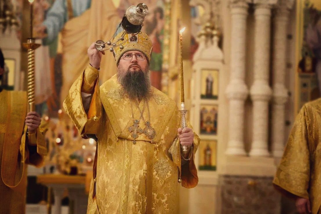 Митрополит Павел совершил всенощное бдение в Спасо-Преображенском соборе