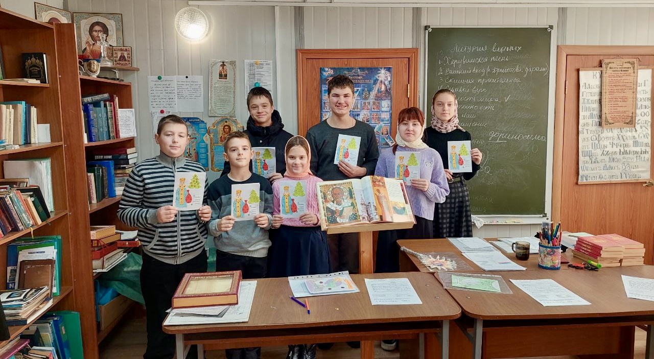 Открытка «Дари радость на Рождество» для воинов в госпитале