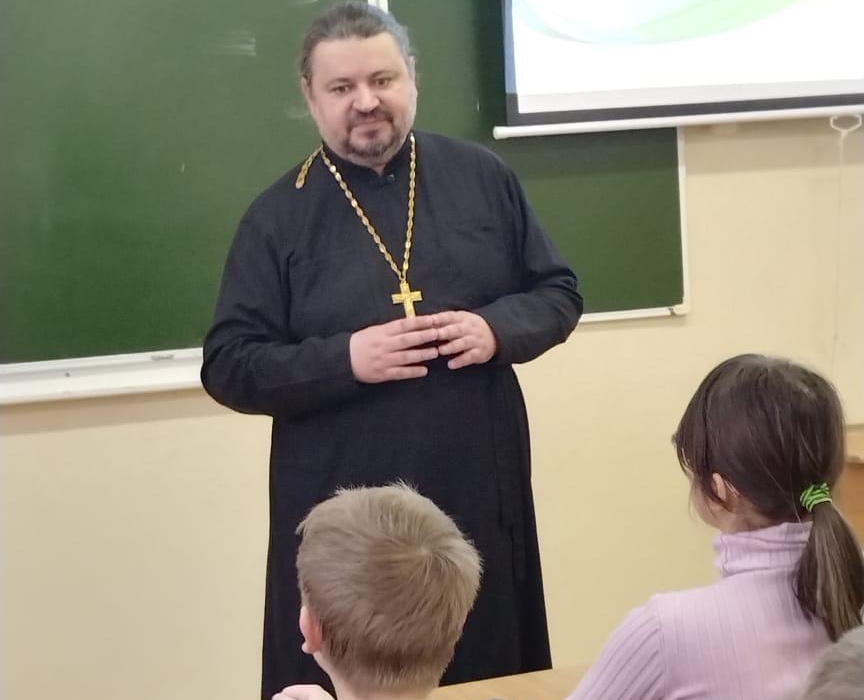 Разговор о Пасхе со школьниками.