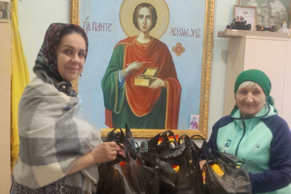 В Славянке День Победы отметили акцией милосердия