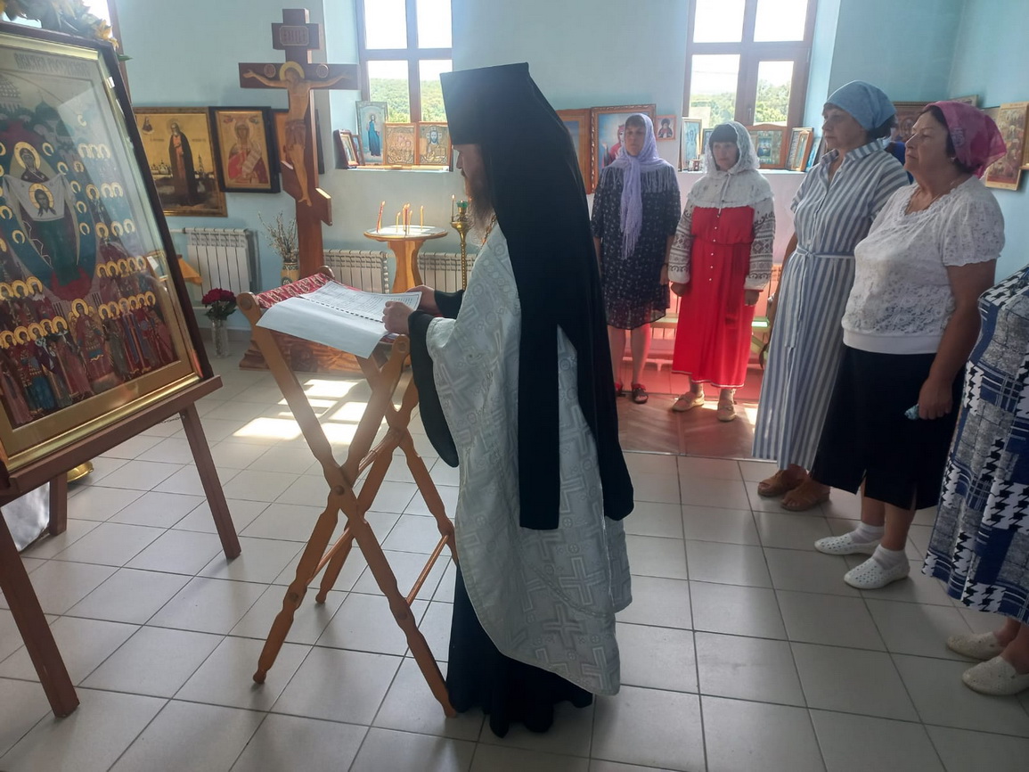 Икона святого воинства побывала в храмах п. Преображение и с. Лазо.