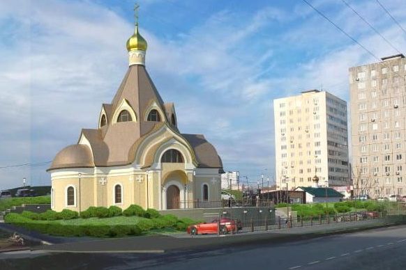 Во Владивостоке начато возведение храма в честь св. ап. Андрея Первозванного