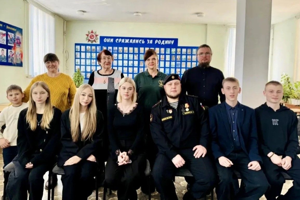 Духовно-патриотическое мероприятие прошло в школе поселка Липовцы