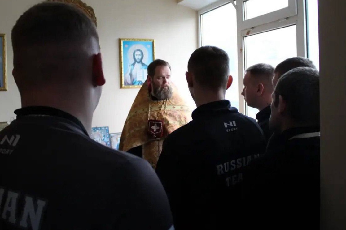 Иерей Даниил Есаков посетил КП №49 в Прощенное воскресенье