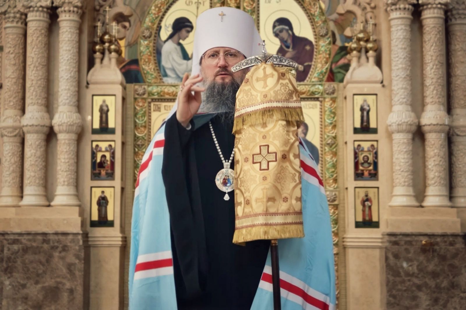 Правящий архиерей возглавил всенощное бдение в Спасо-Преображенском соборе