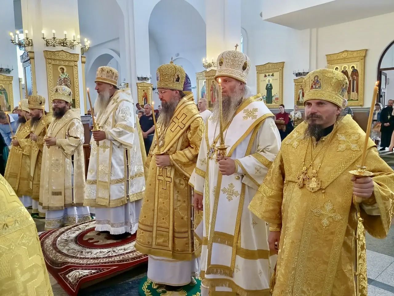 Митрополит Павел принял участие в соборном богослужении в кафедральном соборе Петропавловска-Камчатского
